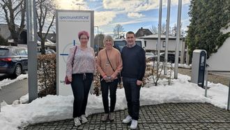 Foto: von rechts nach links: Steffen Flicker (Vorsitzender des Katholikenrates im Bistum Fulda), Bettina Faber-Ruffing (ZdK-Mitglied) und Dr. Annette Stechmann (geschäftsführende Referentin des Katholikenrates im Bistum Fulda).